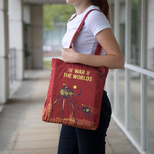 War of The Worlds Book Tote Bag