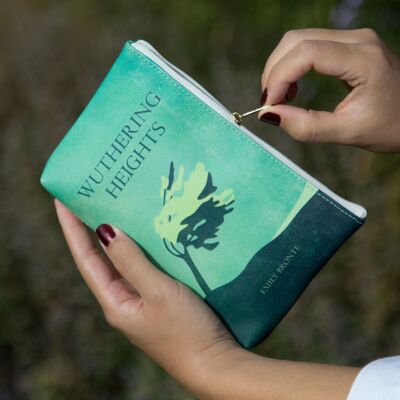 Cartera de mano verde de Wuthering Heights