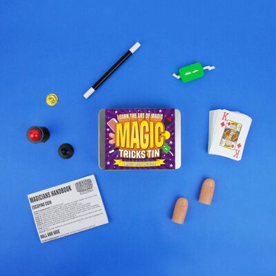 Magic Tricks Tin for Kids