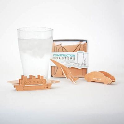 Construction Coasters 24-pack