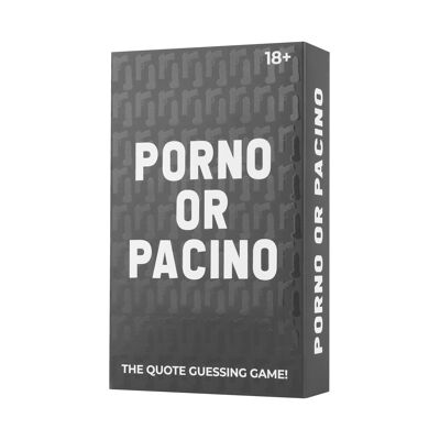 Porno or Pacino Card Game