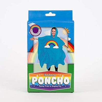 Rainbow Poncho