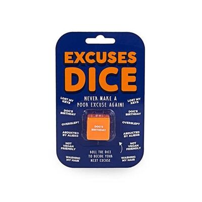 NOVELTY - Excuse Dice