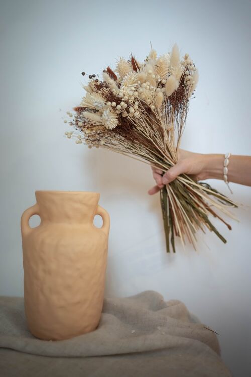 Bouquet de fleurs séchées - Mocha