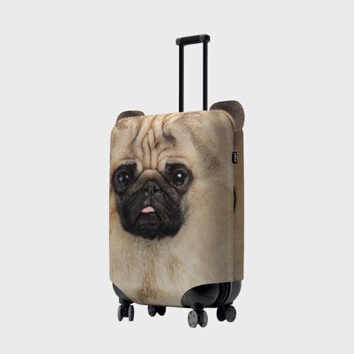 Pug Luggage Cover | Travel Accessories for Dog Lovers