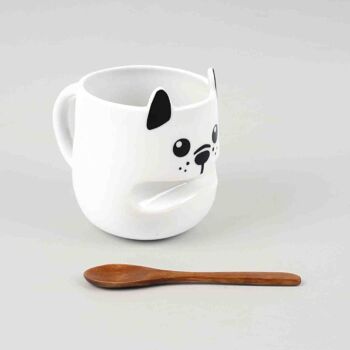 Chien Mug + Cuillère Stick 4