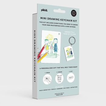 Dessin Shrink Porte-clés | Kit de bricolage porte-clés personnalisé 7