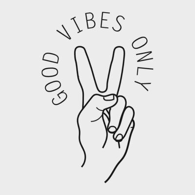 Good Vibes only - Vinyl Decal