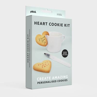 Kit per biscotti a forma di cuore