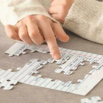 Puzzle Lettre | Puzzle personnalisé bricolage 7