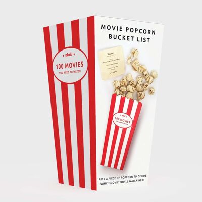 Movie Popcorn Bucket List