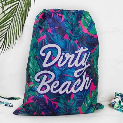 Dirty Beach Laundry Bag