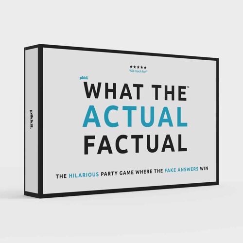 What the Actual Factual™ - The Hilarious Party Game - WTAF?