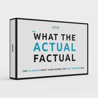 What the Actual Factual™ - Le jeu de société hilarant - WTAF ?