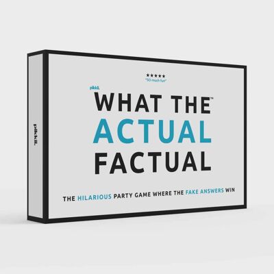 What the Actual Factual™ - The Hilarious Party Game - WTAF?