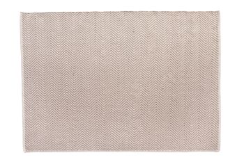 Hug Rug Tapis Tissé Chevrons Naturel 80X150