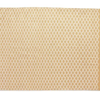 Hug Rug Woven Trellis Rug Gold 80X150