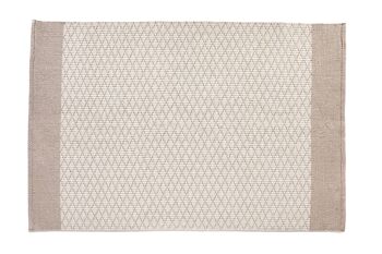 Hug Rug Tapis Tissé Treillis Naturel 80X150 2