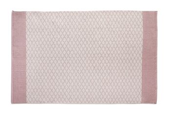 Hug Rug Tapis Treillis Tissé Rose 120X170 2