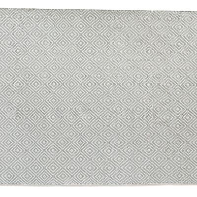 Hug Rug Woven Diamond Rug Sky Grey 160X230