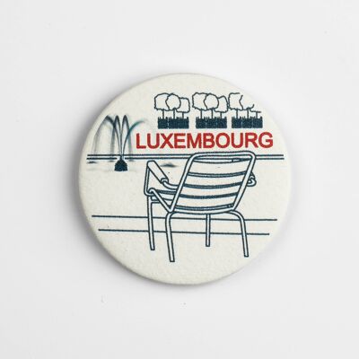 LUXEMBURG-GARTEN-MAGNET