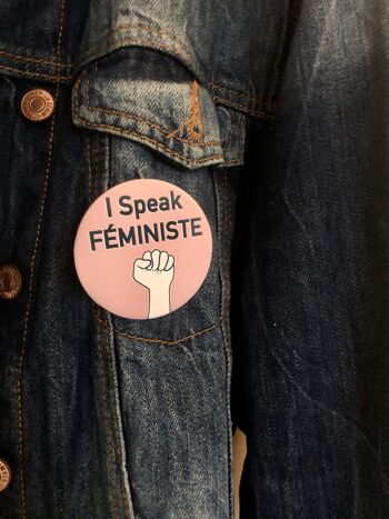 Badge I speak feminist 2