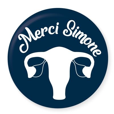 Badge Merci Simone