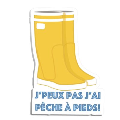 J'PEUX PAS J'AI PÊCHE À PIEDS!