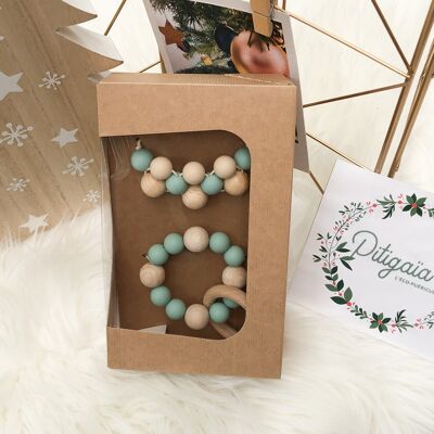 Water green "Mom & Baby Duo" gift box