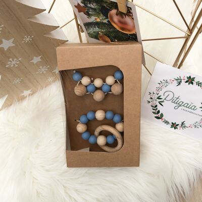 Powder blue "Mom & Baby Duo" gift box