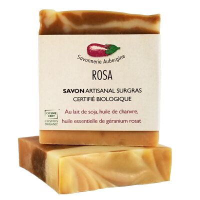 Rosa Bio-Seife - natürliche und organische Seife