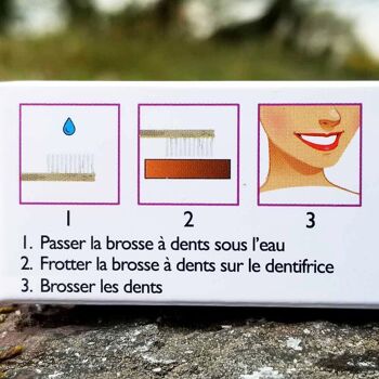 Dentifrice solide bio Jolie Bouche Fraîcheur - menthe poivrée 2