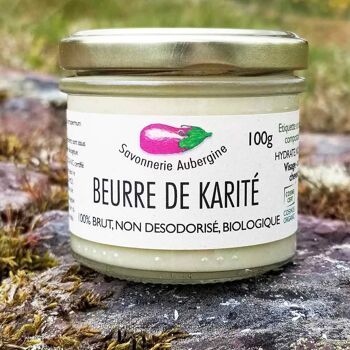 Beurre de karité bio brut équitable 100g 3