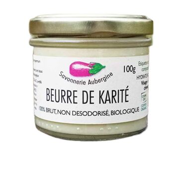 Beurre de karité bio brut équitable 100g 2