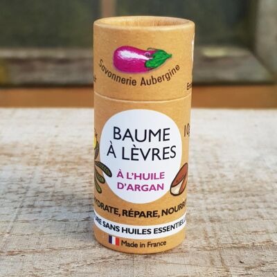 Baume à lèvres Argan bio sans huiles essentielles