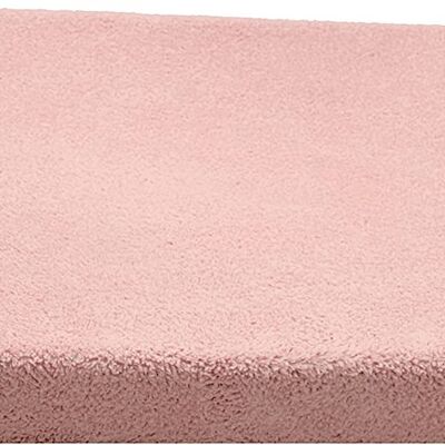 Changing mat cover, light pink, 52cm x 81cm