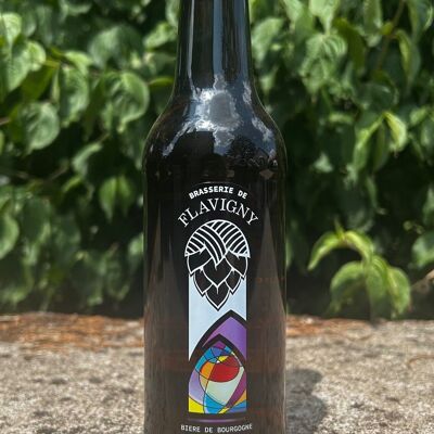 Triple Burgundy beer - 8% alc