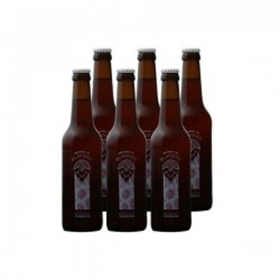 Bière Nonne de Noël Bio coffret 4x33 cl + 1 verre : LES BRASSEURS SAVOYARDS  - botanic®