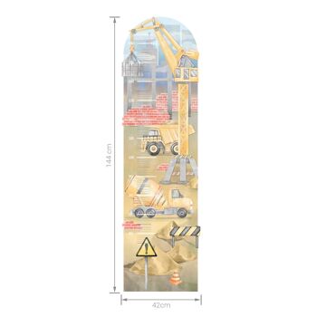 Mesure de hauteur | Jaune chantier 5