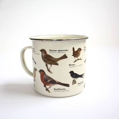 Enamel Mug - Birds