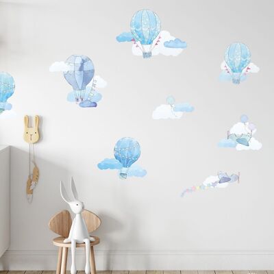 Wall Stickers | Balloons Blue