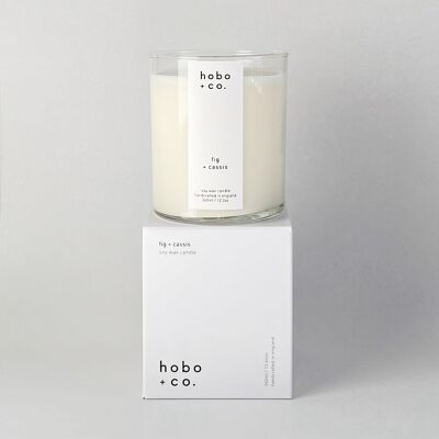 NEW Large Fig + Cassis  Soy Candle