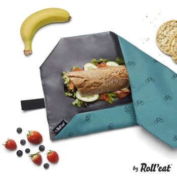 Envoltura de sándwich pack d'icônes Boc'n'Roll réutilisable 2