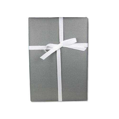 Geschenkpapier, einfarbig, anthrazit, stark und edel, Bogen 50 x 70 cm, VE 10
