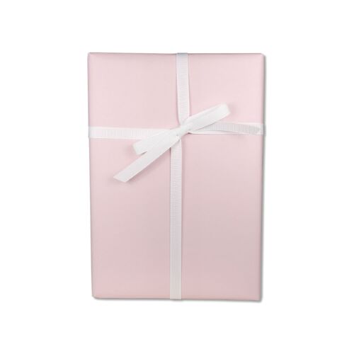 Geschenkpapier, einfarbig, rosa, verträumt und romantisch, Bogen 50 x 70 cm, VE 10