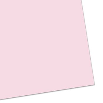 Papier cadeau, une couleur, rose, rêveur et romantique, feuille 50 x 70 cm, UE 10 2