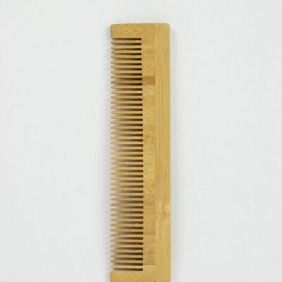 Bonature Bamboo Comb + Linen Pouch