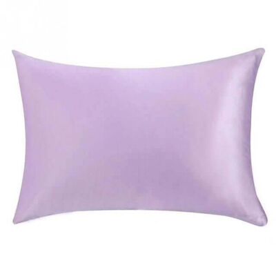 Luxurious Silk Pillowcase in Lilac