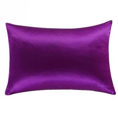Luxurious Silk Pillowcase in Royal Purple