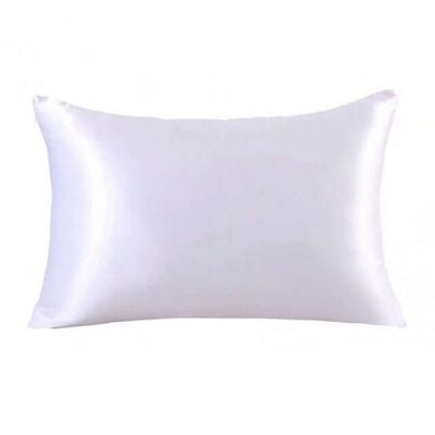 Luxurious Silk Pillowcase in White